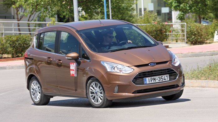 To Ford B-MAX είναι πιο πρακτικό και οδηγοκεντρικό.